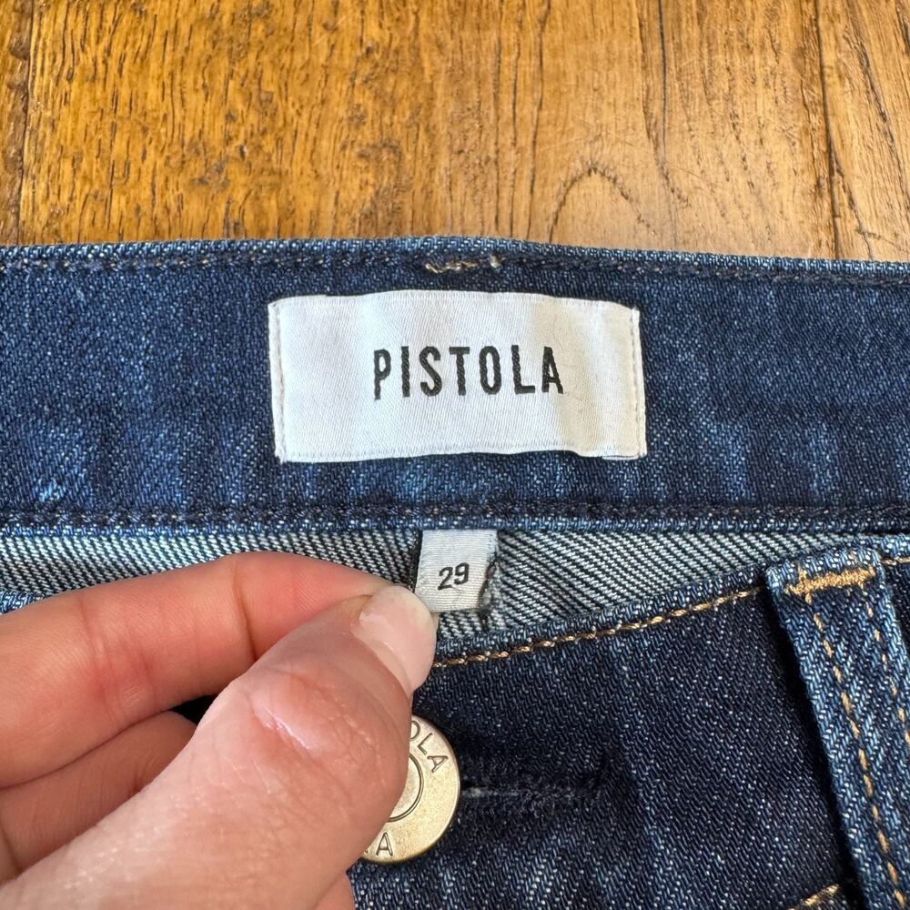 Pistola High Rise Bootcut Jeans Dark Wash Women's Sz 29 P00016088QN GRNWH - Picture 2 of 7